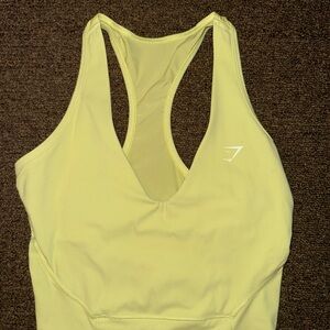 Gymshark Light Yellow Sports Bra